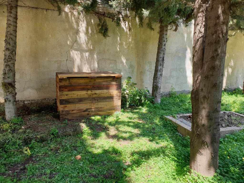 Composteur du cimetière